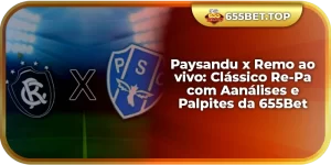 Paysandu x Remo ao vivo: Clássico Re-Pa com Aanálises e Palpites da 655Bet
